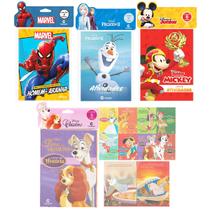 Kit 32 Livros Contos Clássicos Disney Marvel Mickey Frozen - Culturama