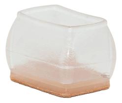 Kit 32 Pé Pezinho Cadeira Retangular Feltro Anti Risco Grand