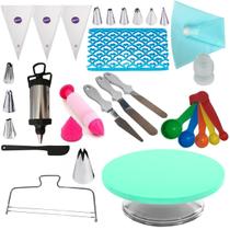 Kit 32 Peças Bailarina Tiffany + Acessórios Para Bolos Kit 32 Peças Bailarina Tiffany + Acessórios Para Bolos