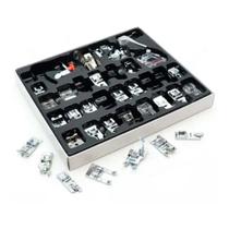 Kit 32 Peças Calcador Sapata Máquina Doméstica Costura