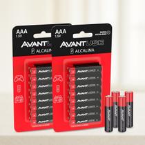 Kit 32 Pilhas Alcalina Palito AAA 1.5v Cod: 408030032-2 Avant Use Kit 32 Pilhas Alcalina Palito AAA 1.5v Cod: 408030032-2 Avant Use