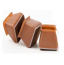 Kit 32 Protetor Para Pes De Mesa E Cadeira Feltro Quadrado