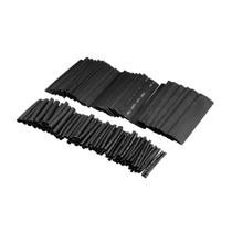 Kit 328 peças espaguete Isolante Termo Retrátil Preto