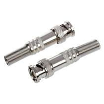 Kit 32conector bnc mola e parafuso+16 p4 macho para câmeras de segurança