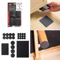 Kit 33 Adesivos De Borracha Protetor Móveis Vários Formatos Kit 33 Adesivos De Borracha Protetor Móveis Vários Formatos