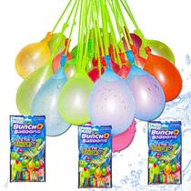 kit 333 Splash Ball Balão bexiga Com Enchedor De Água