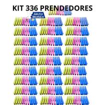 Kit 336Prendedores de Plástico Águia Branca Tradicional Original Reforçado Envio Imediato