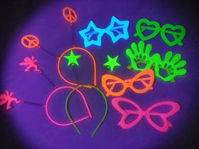 Kit 35 Itens Óculos E Tiaras Neon Festa Balada Aniversário Casamento Kit 35 Itens Óculos E Tiaras Neon Festa Balada Aniversário Casamento