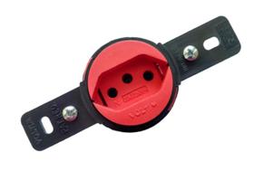 Kit 35 Tomada De Embutir Giratória Voltim 2P+T 20A Vermelha Kit 35 Tomada De Embutir Giratória Voltim 2P+T 20A Vermelha