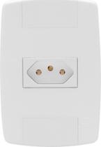 Kit 35 Tomada Elétrica Universal Branca Completa 10A Lev