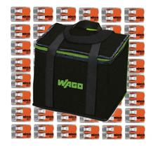 Kit 35 Un Conector Wago 612 Mais Brinde Bolsa Termica Kit 35 Un Conector Wago 612 Mais Brinde Bolsa Termica