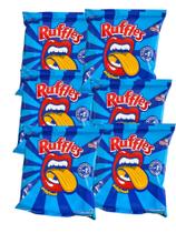 Kit 350un Salgadinho Batata Ruffles 17g Mini Elma Chips