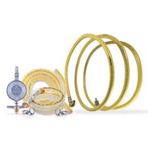 Kit 3,5M Tubo Pex Gás Multicamadas 16mm + Conexões Completa Kit 3,5M Tubo Pex Gás Multicamadas 16mm + Conexões Completa