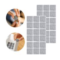 Kit 36 Adesivo Protetor Feltro Pé De Móveis Porta Janela