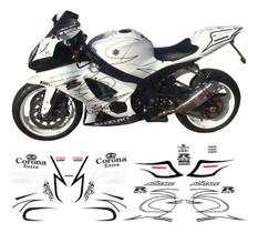 Kit 36 Adesivos Compatível Suzuki GSXR 1000 Corona Kit 36 Adesivos Compatível Suzuki GSXR 1000 Corona