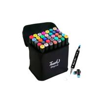 Kit 36 canetas touch com ponta dupla