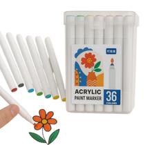 Kit 36 Canetinhas Bobbie Marcador Acrílico Efeito Luz Comfy