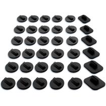 Kit 36 Card Stand Base Para Miniaturas RPG Preto