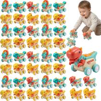Kit 36 Carrinhos Dinossauros A Fricção Sortido Lembrancinha Para Aniversário Kit 36 Carrinhos Dinossauros A Fricção Sortido Lembrancinha Para Aniversário