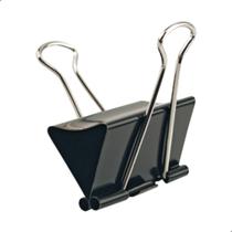 Kit 36 Clips Binder Prendedor Borboleta De Papel Grampo Mola 32mm