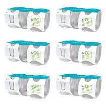 Kit 36 Copos Nadir Amazon em Vidro Transparente 190ml