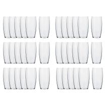 Kit 36 Copos Nadir Oca Long Drink de Vidro Liso 300ml