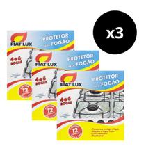 Kit 36 Folhas Forra Fogão 4 e 6 Bocas Fiat Lux