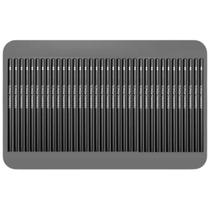 Kit 36 Lapis Preto Hb Carvao Grafite Pintura Profissional