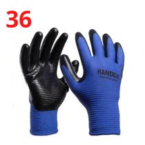 Kit 36 luva de segurança hand nitrilo wave handex c.a 46692