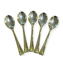 Kit 36 Mini Colher Descartável De Luxo Plástico 9.8Cm Festa Kit 36 Mini Colher Descartável De Luxo Plástico 9.8Cm Festa