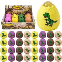 Kit 36 Ovos De Dinossauro Brinquedo Fidget Toy Para Apertar E Relaxar - Unitoys Kit 36 Ovos De Dinossauro Brinquedo Fidget Toy Para Apertar E Relaxar - Unitoys