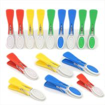 Kit 36 Prendedor De Roupa Emborrachado Reforçado Pregador Varal Grampo Lavanderia