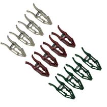 Kit 36 Prendedor Pregador Roupa Plástico Reforçado Colorido