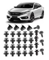 Kit 36 Presilhas Grampo Parabarro Diant Civic 2017 18 A 2023 Kit 36 Presilhas Grampo Parabarro Diant Civic 2017 18 A 2023