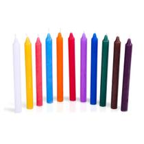 kit 36 velas 16cm Palito 1 kilo ( Cores na variação) kit 36 velas 16cm Palito 1 kilo ( Cores na variação)