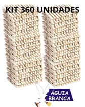 KIT 360 Prendedores pregador de Madeira ÁGUIA BRANCA Resistentes para Roupas e Artesanato KIT 360 Prendedores pregador de Madeira ÁGUIA BRANCA Resistentes para Roupas e Artesanato