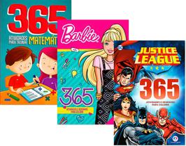 Kit 365 Atividades - Matemática Barbie Liga da Justiça -