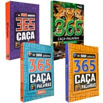 Kit 365 Caça Palavras - 4 unidades (Venda Exclusiva)