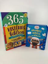 Kit 365 Historias E Uma Bíblia Do Bebê Lindas Orações MENINA