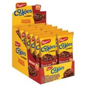 Kit 36un Cookies chocolate Bauducco gotas de chocolate 60gr