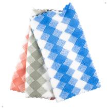 Kit 36x Pano Mágico Reutilizável Flanela Microfibra Multiuso