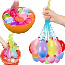 Kit 370 Balão De Água Guerra De Bexiga Brincadeira Divertida