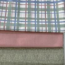 Kit 38 - 3 peças - cada peça mede 20 cm x 150 cm - tecido 100% algodão