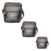 Kit 3bolsa Mochila Tranversal Sansonike Grande+média+pequena
