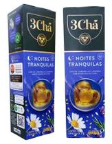 Kit 3Chá com 20 Capsulas de Chá Noites Tranquilas TRES Corações 20 unidades