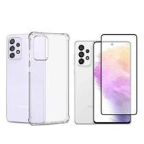 Kit 3D A53 5G - Capa Anti Choque + Película de Vidro temperado 3D Samsung A53 5G Kit 3D A53 5G - Capa Anti Choque + Película de Vidro temperado 3D Samsung A53 5G