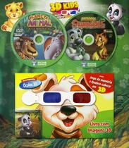 Kit - 3D Kids - Animais