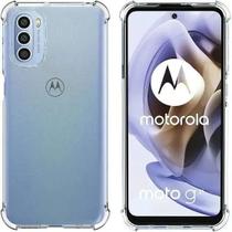 Kit 3D para Moto G31 - Película 3D de Vidro + Capa Capinha Transparente Anti Impactos