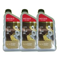 Kit 3L Óleo de Câmbio 75W80 Motrio Sintético Transmissão Manual - Cód. 8550504575