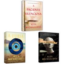 Kit 3livros, A paciente silenciosa + As Musas + A fúria, Alex Michaelides, Record